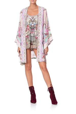 KIMONO WITH TIE BELT CAROUSEL MADEMOISELLE
