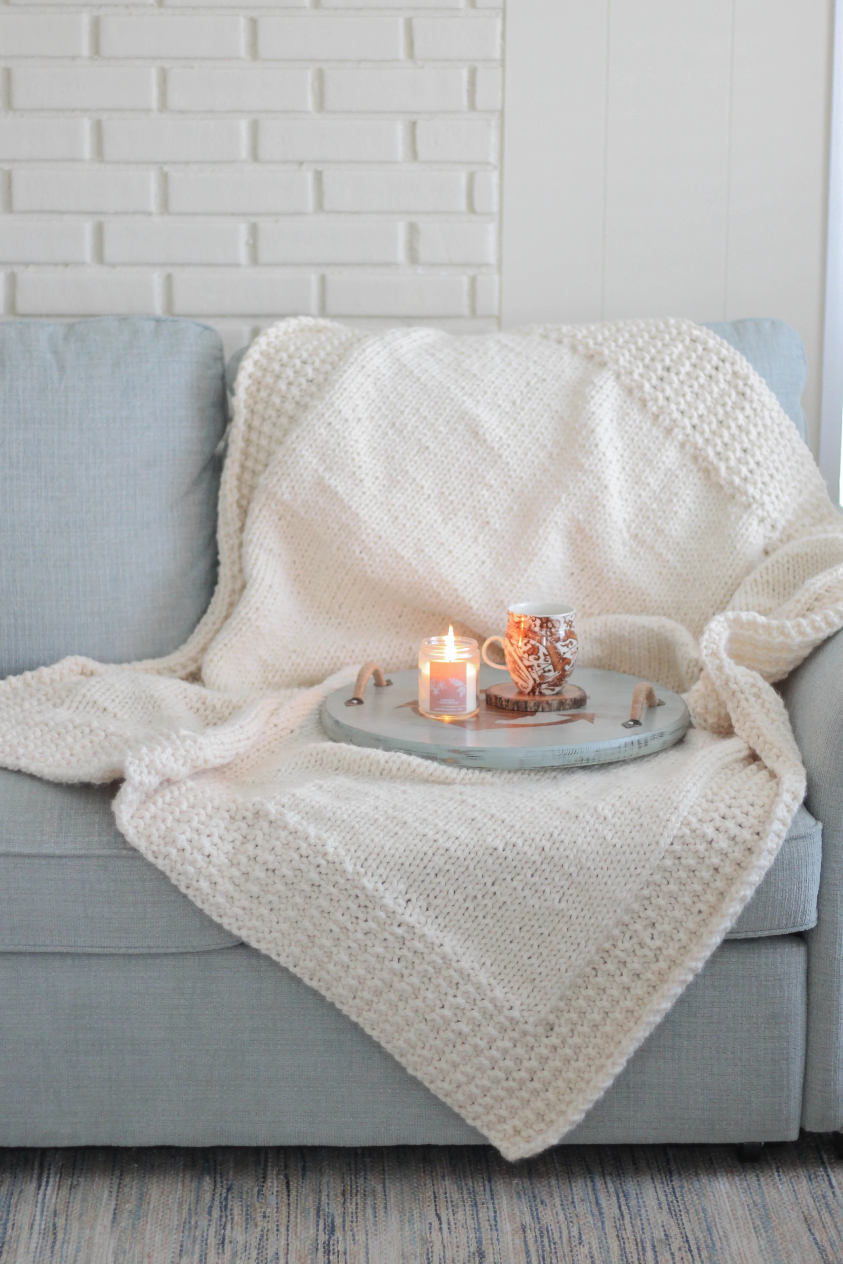 Knit Kit - Tullamore Throw