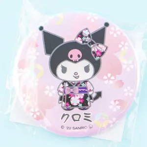 Kuromi Sakura Kimono Badge