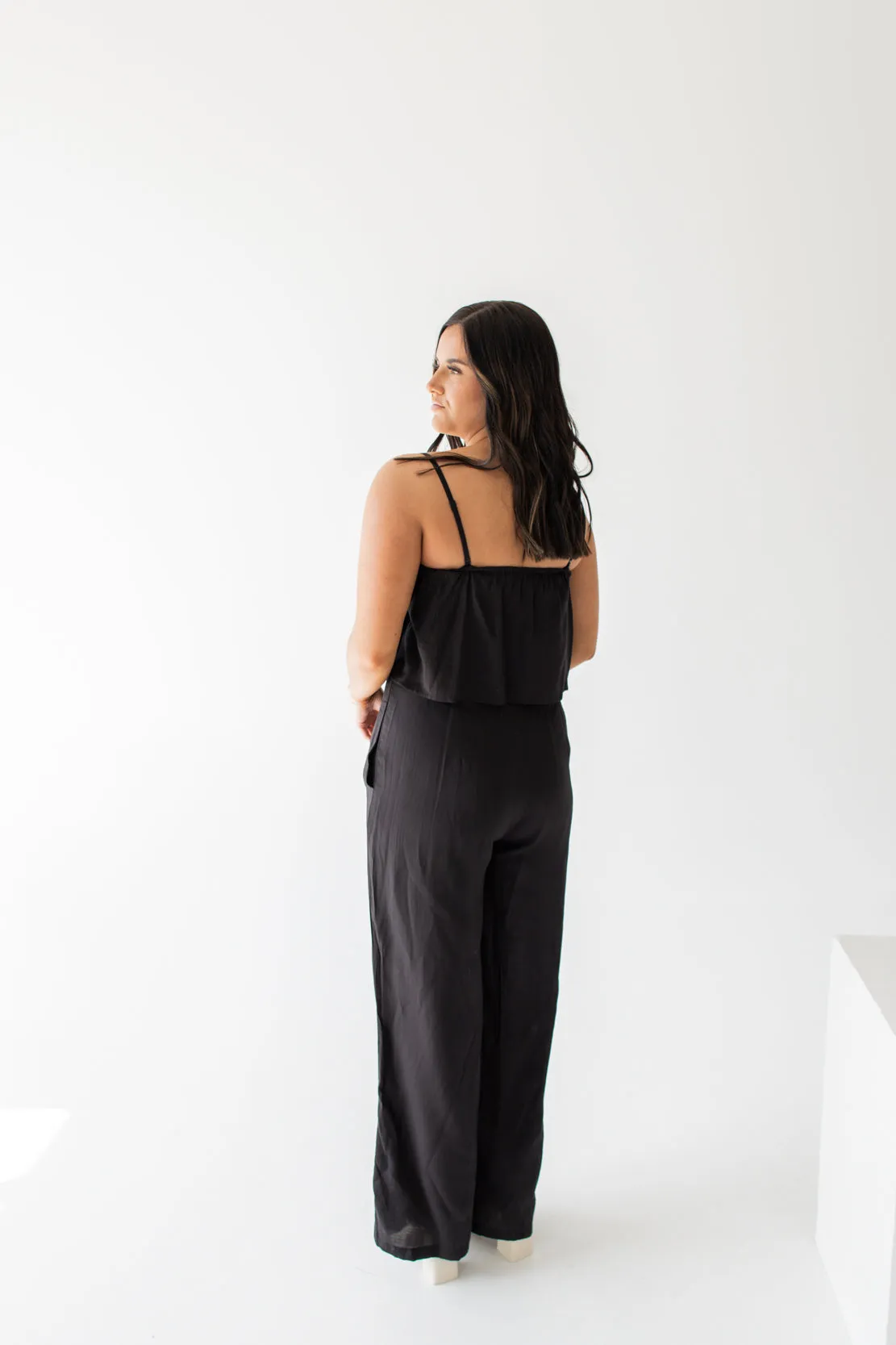 Kyla Tank Jumpsuit | Black