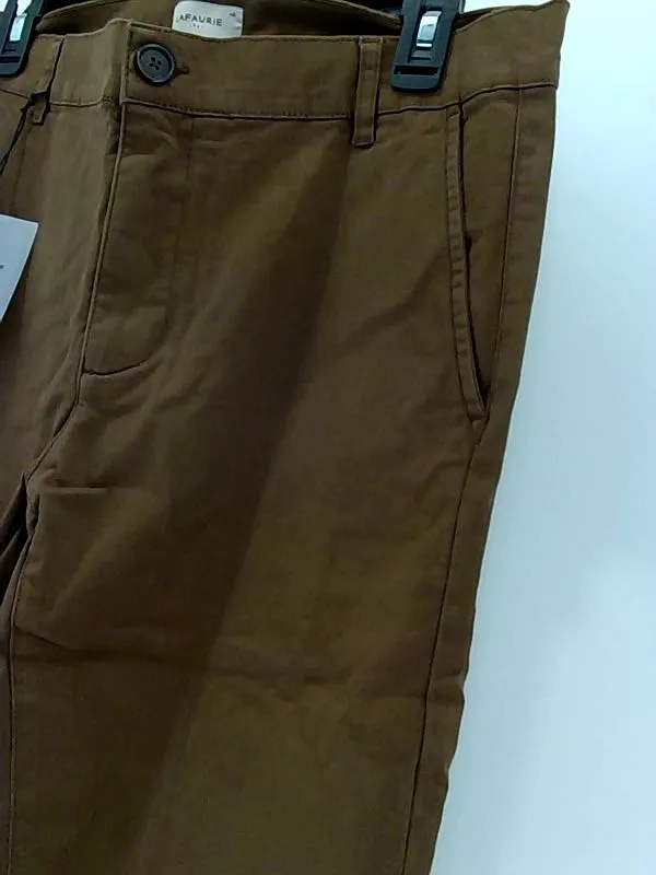 Lafaurie Mens Albert Chino Pants Regular Zipper Casual Pants Size 44