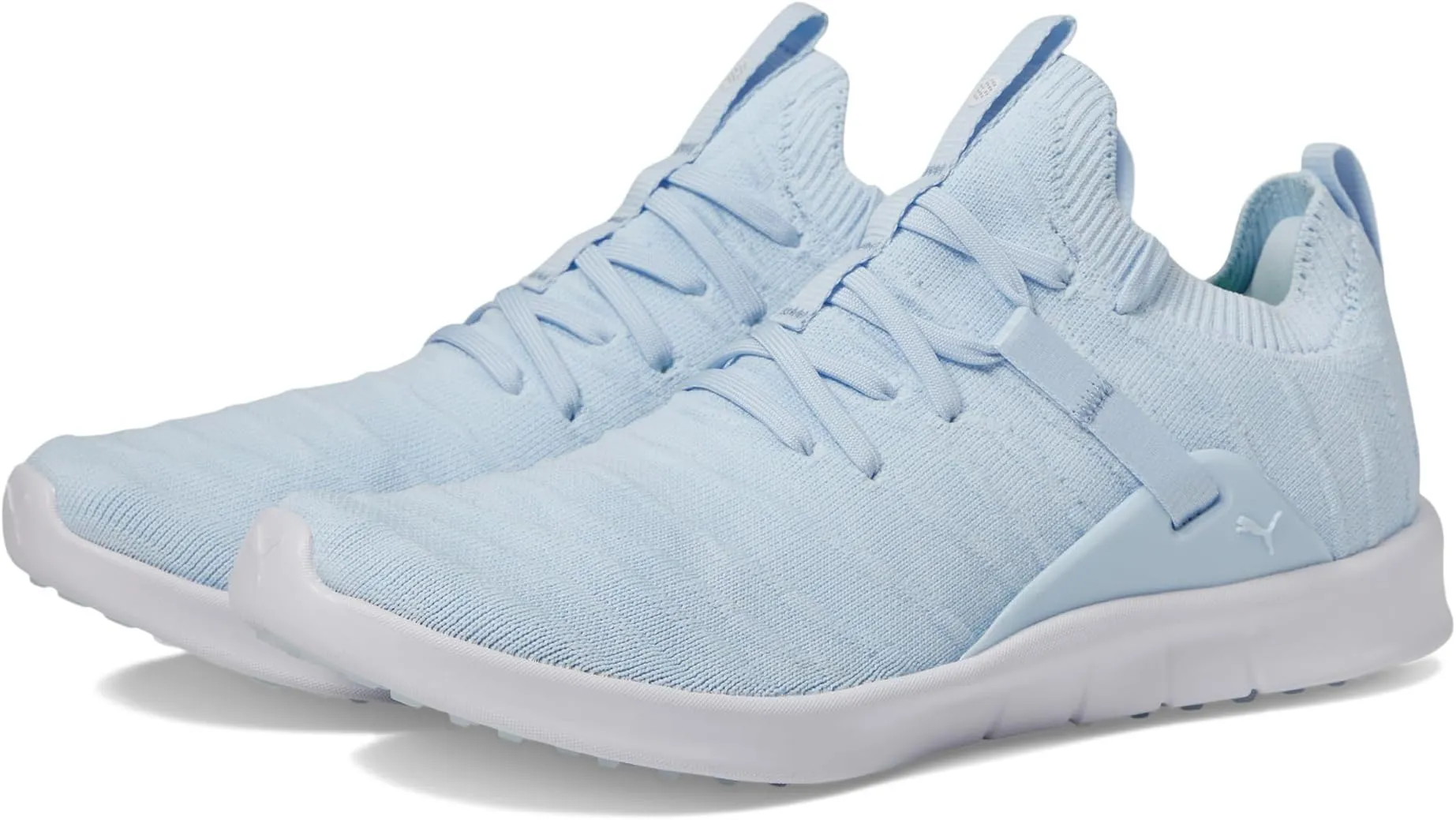 Laguna Fusion Knit PUMA Sneakers, Icy Blue/Puma White