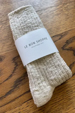 Le Bon Shoppe - Cottage Socks, Oatmeal