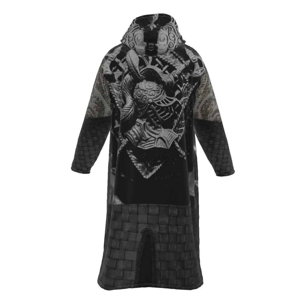 Liberace Artifact Print "Knight Club" Long Coat