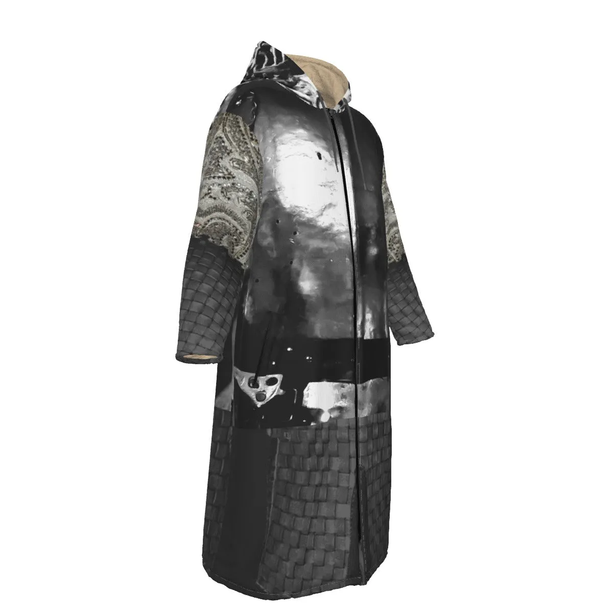 Liberace Artifact Print "Knight Club" Long Coat