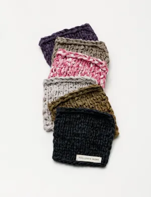 Linen Tape Knitted Mat