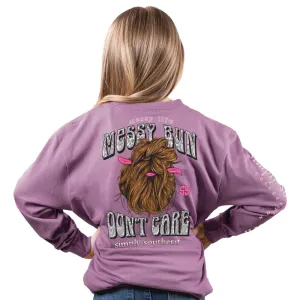 Long Sleeve Messy Bun Long Sleeve Tee