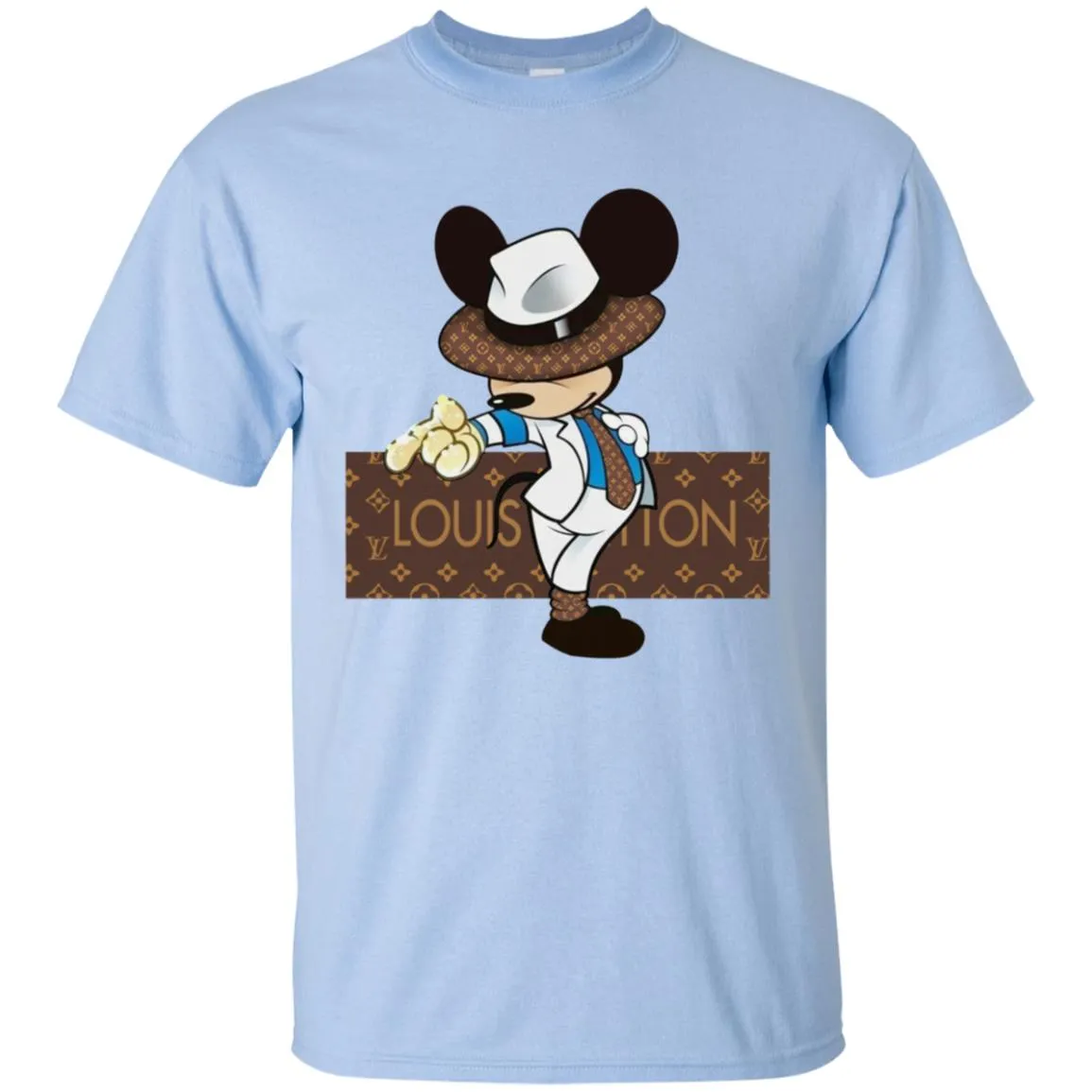 Louis Vuitton Mickey Dance Tshirt Men Cotton T-Shirt