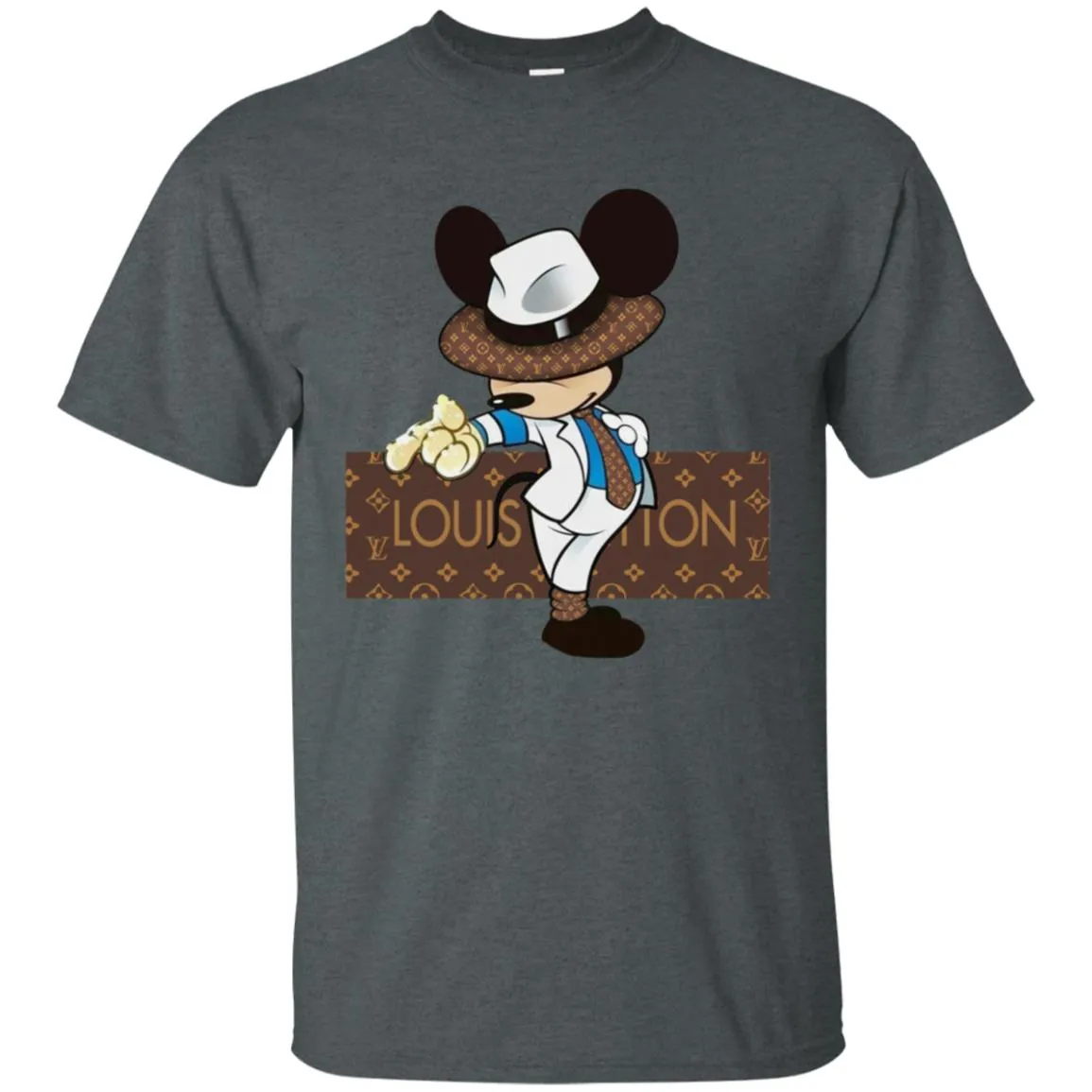Louis Vuitton Mickey Dance Tshirt Men Cotton T-Shirt
