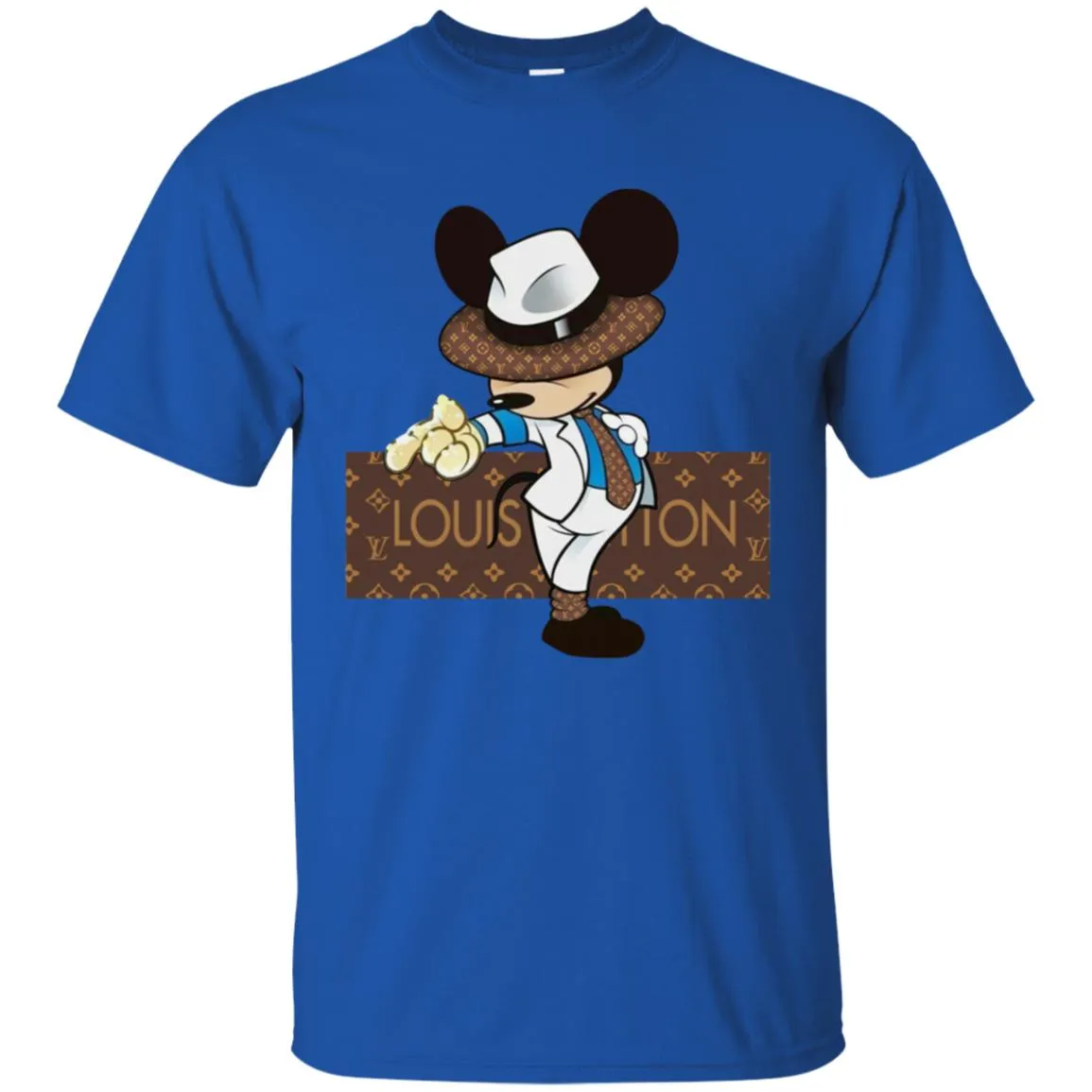 Louis Vuitton Mickey Dance Tshirt Men Cotton T-Shirt