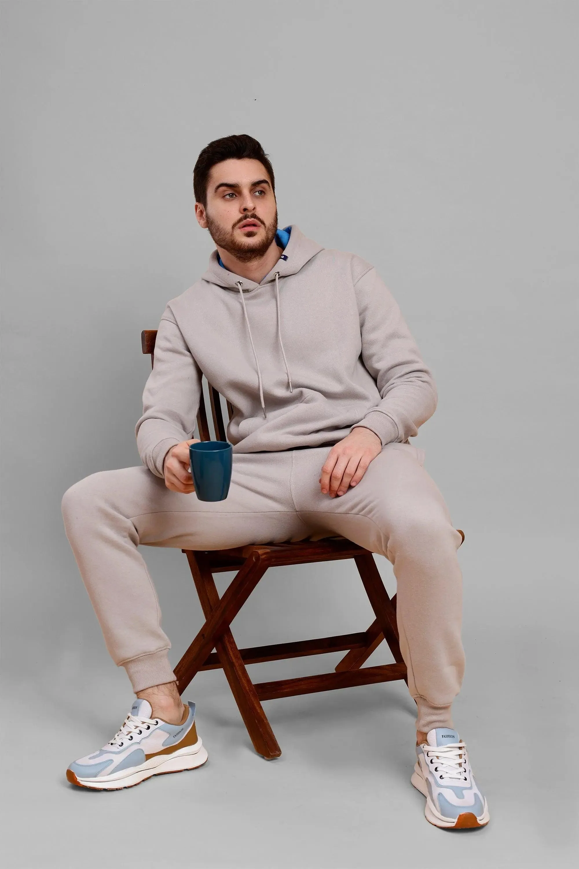 Men's Grey Premium Joggers