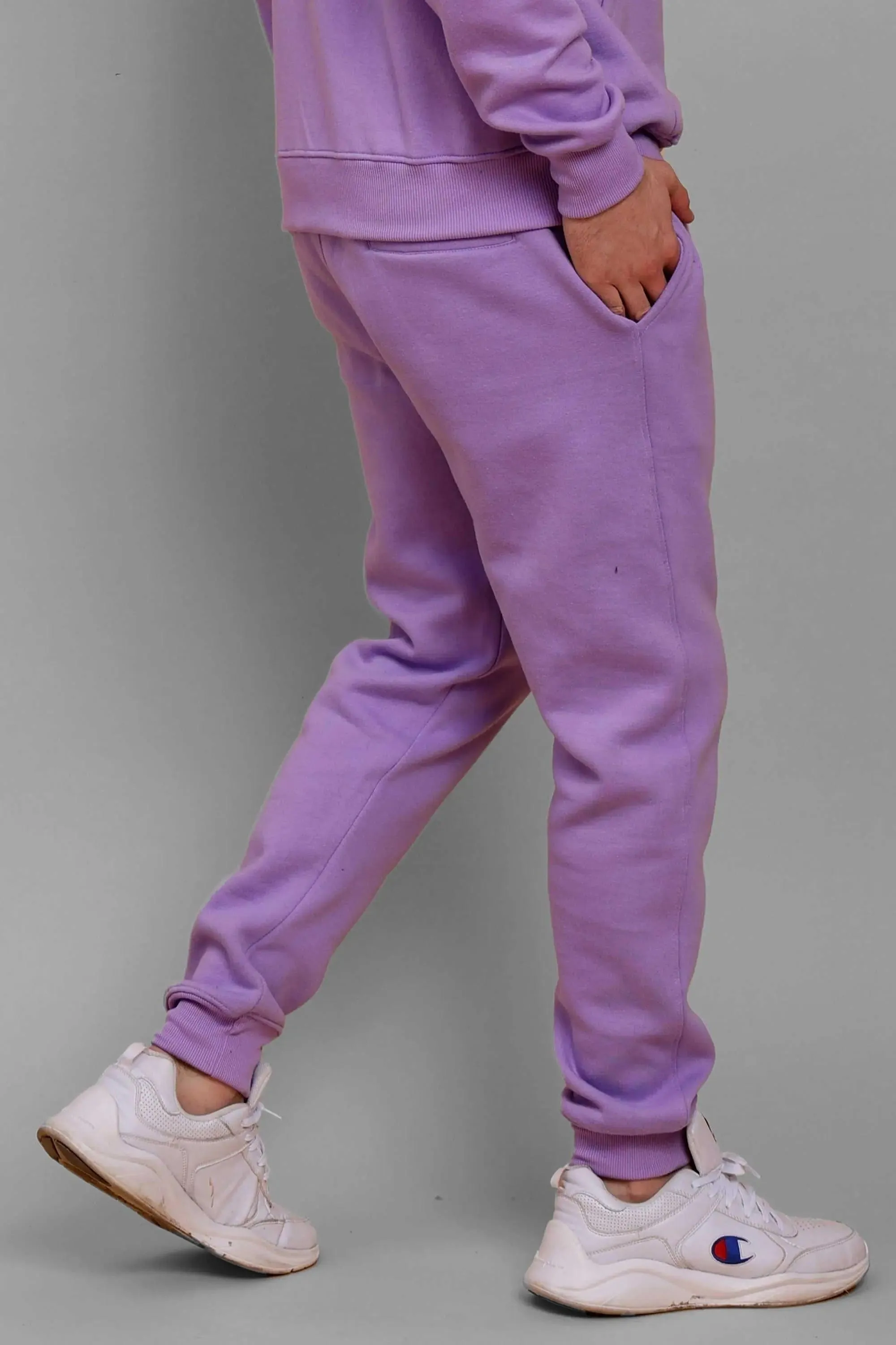 Men's Lavender Premium Cotton Joggers