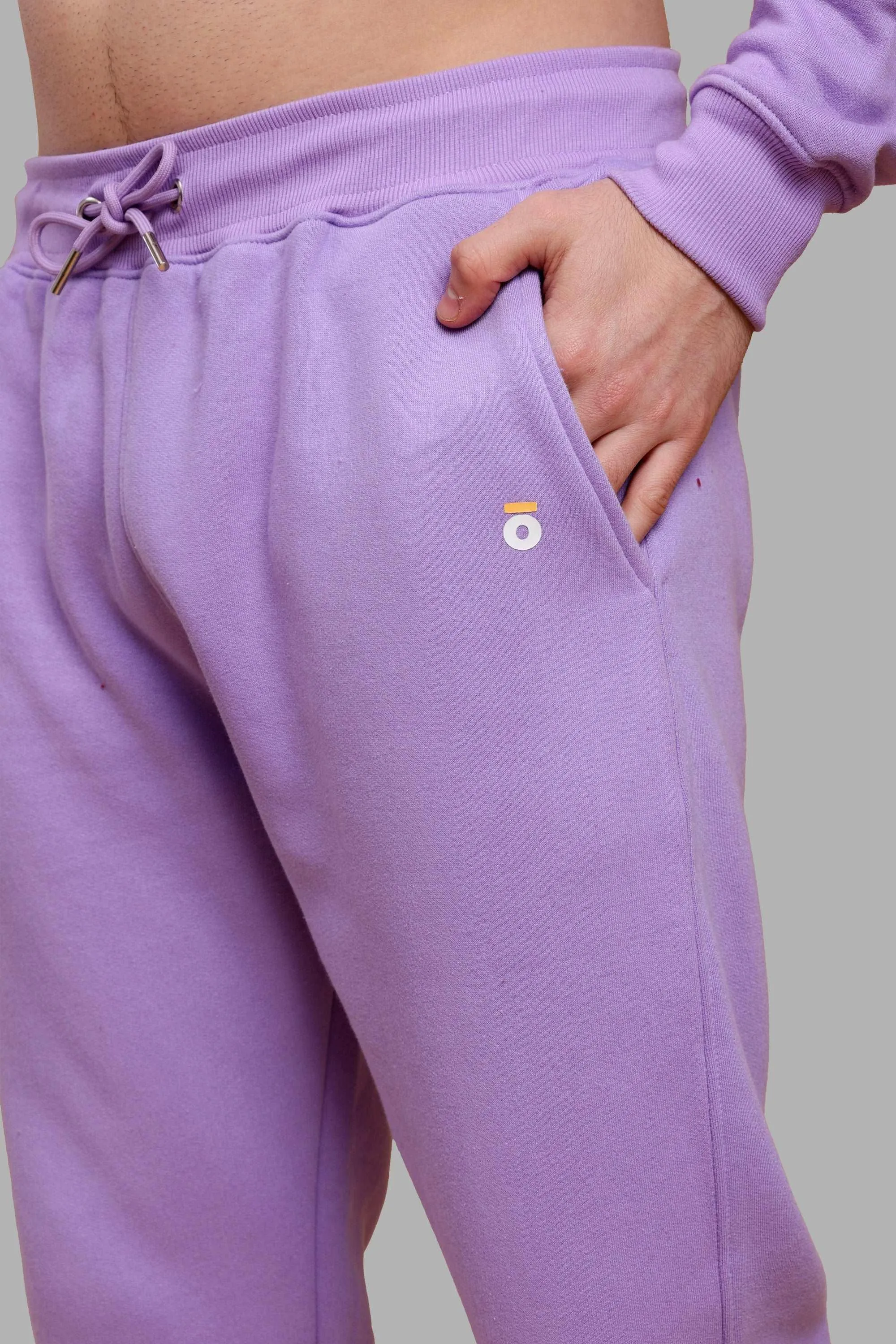 Men's Lavender Premium Cotton Joggers