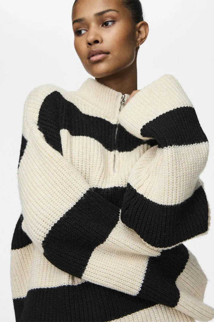 Nalini Half Zip Knit