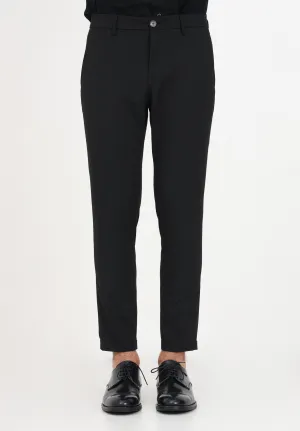 Nero vini Slim-fit ankle-grazer pants
