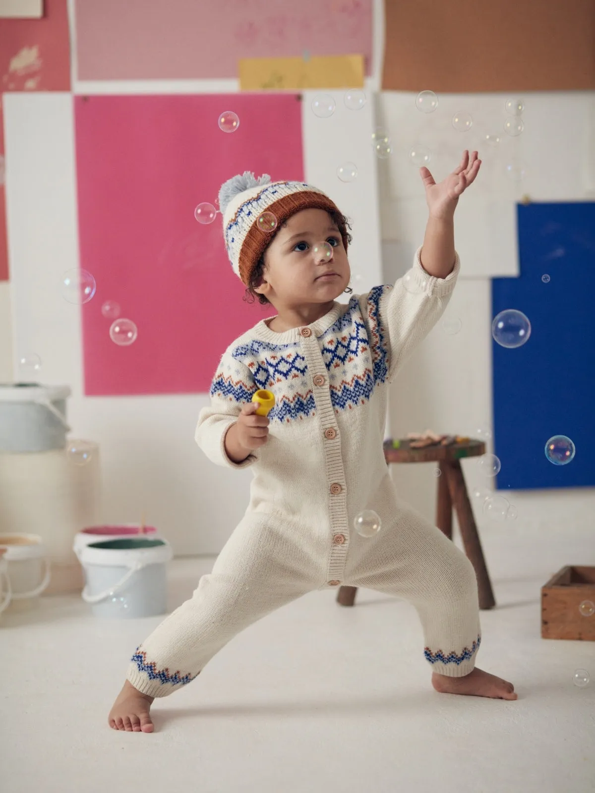 Noe Fair Isle Romper