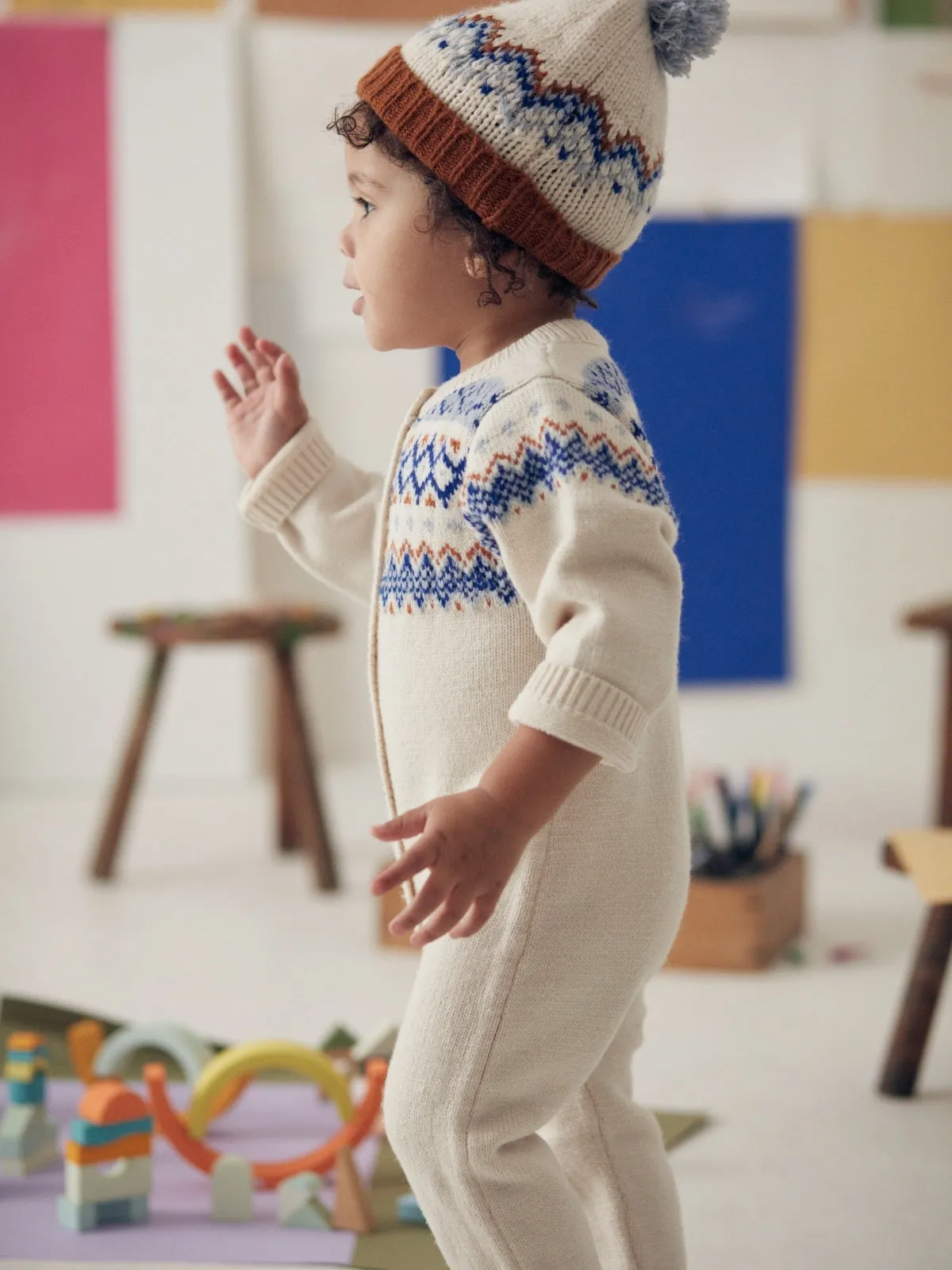 Noe Fair Isle Romper
