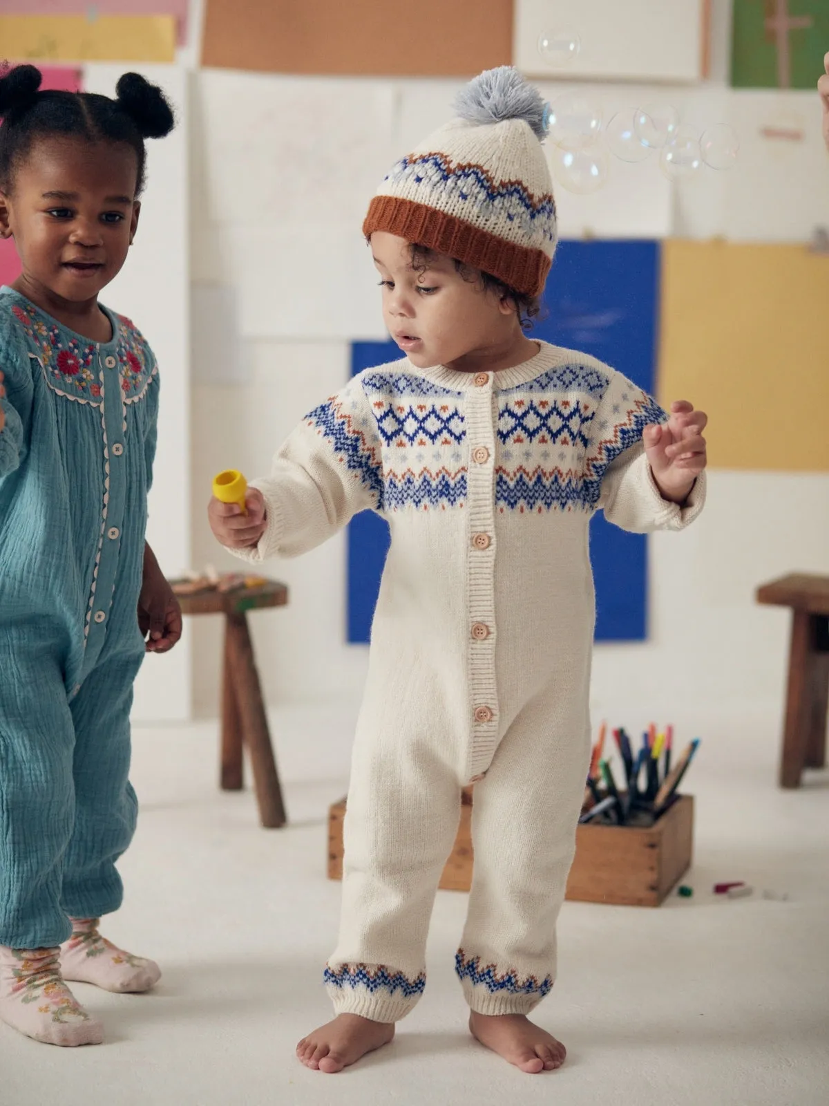Noe Fair Isle Romper