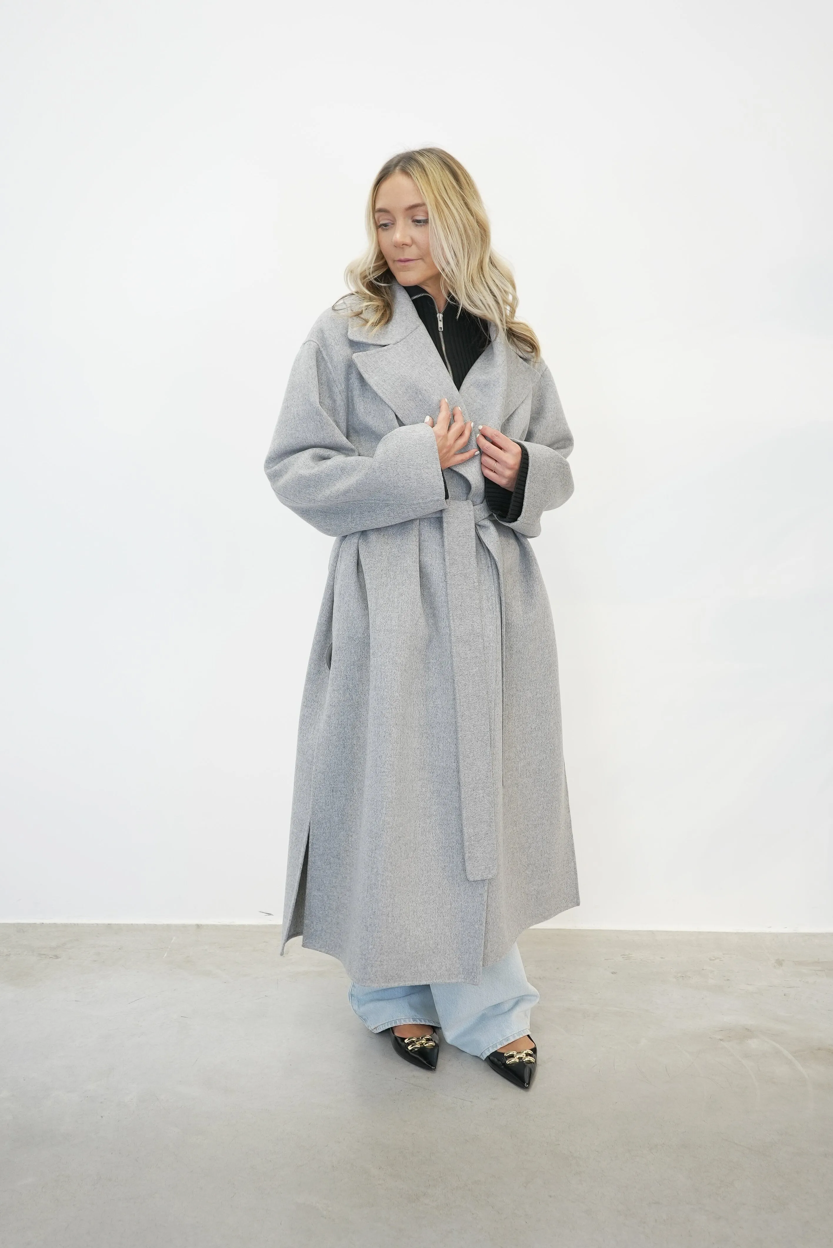 OLANDA COAT IN GREY