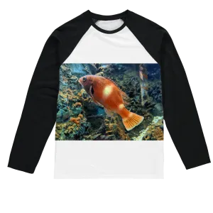 OrangeFishScene Sublimation Baseball Long Sleeve T-Shirt