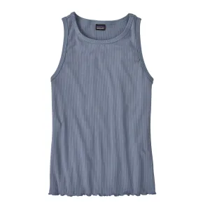 Patagonia Women&#x27;s Rib Knit Tank Light Plume Grey | Buy Patagonia Women&#x27;s Rib Knit Tank Light Plume Grey here | Outnorth