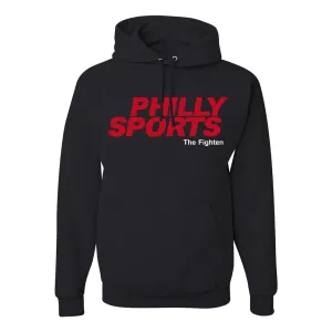 Philly Sports The Fighten Pullover Hoodie | Philly Sports The Fighten Black Pull Over Hoodie