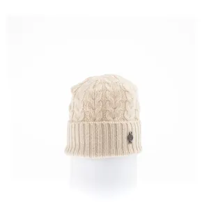 RECYCLED CASHMERE CABLE BEANIE