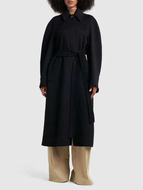 Sportmax   Azzorre wool &amp; cashmere long coat 