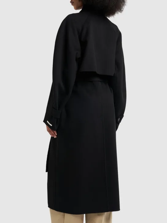 Sportmax   Azzorre wool &amp; cashmere long coat 