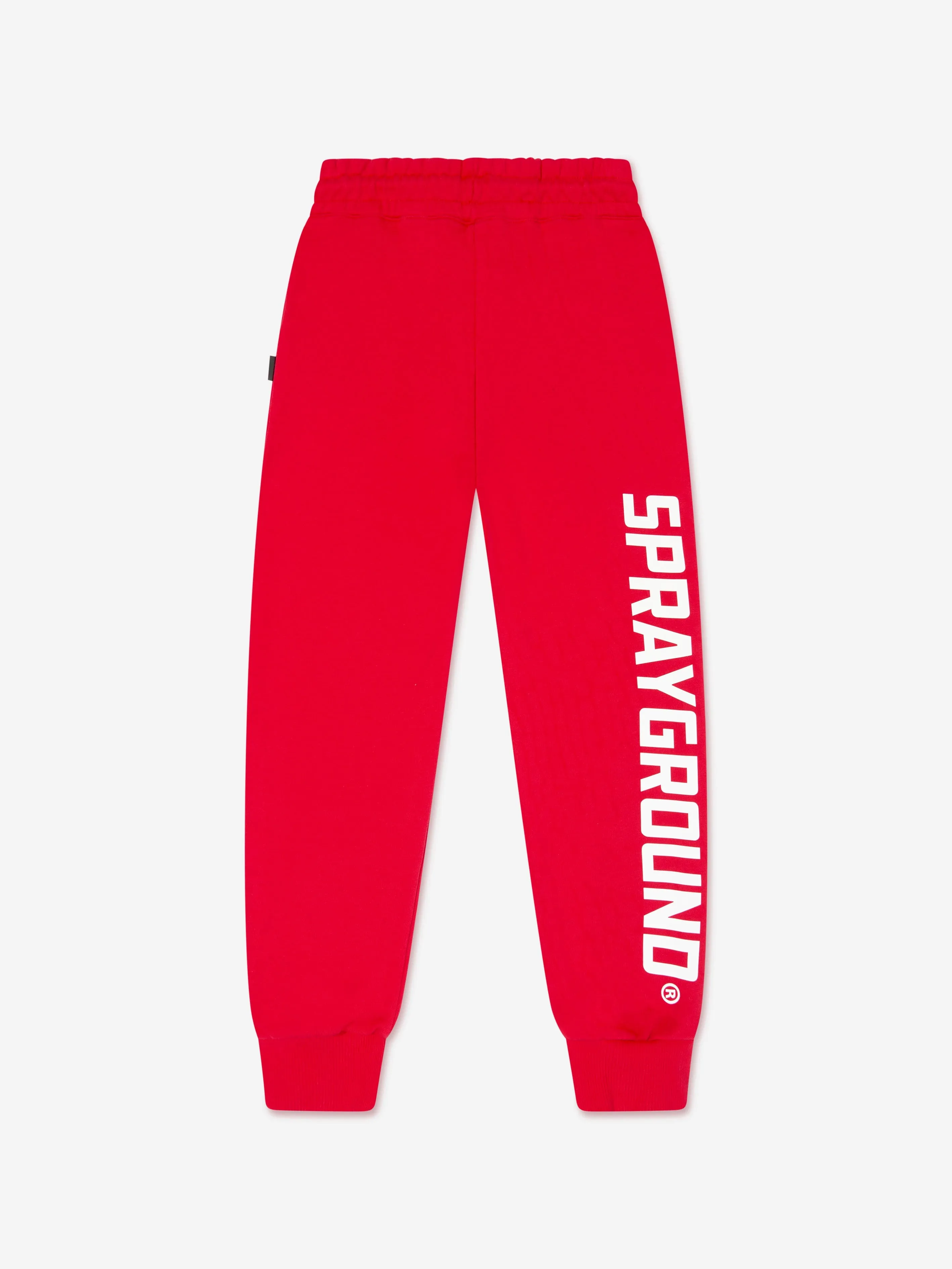 Sprayground Boys Basic Logo Joggers in Red