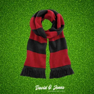 Supporter Scarf - Black & Red