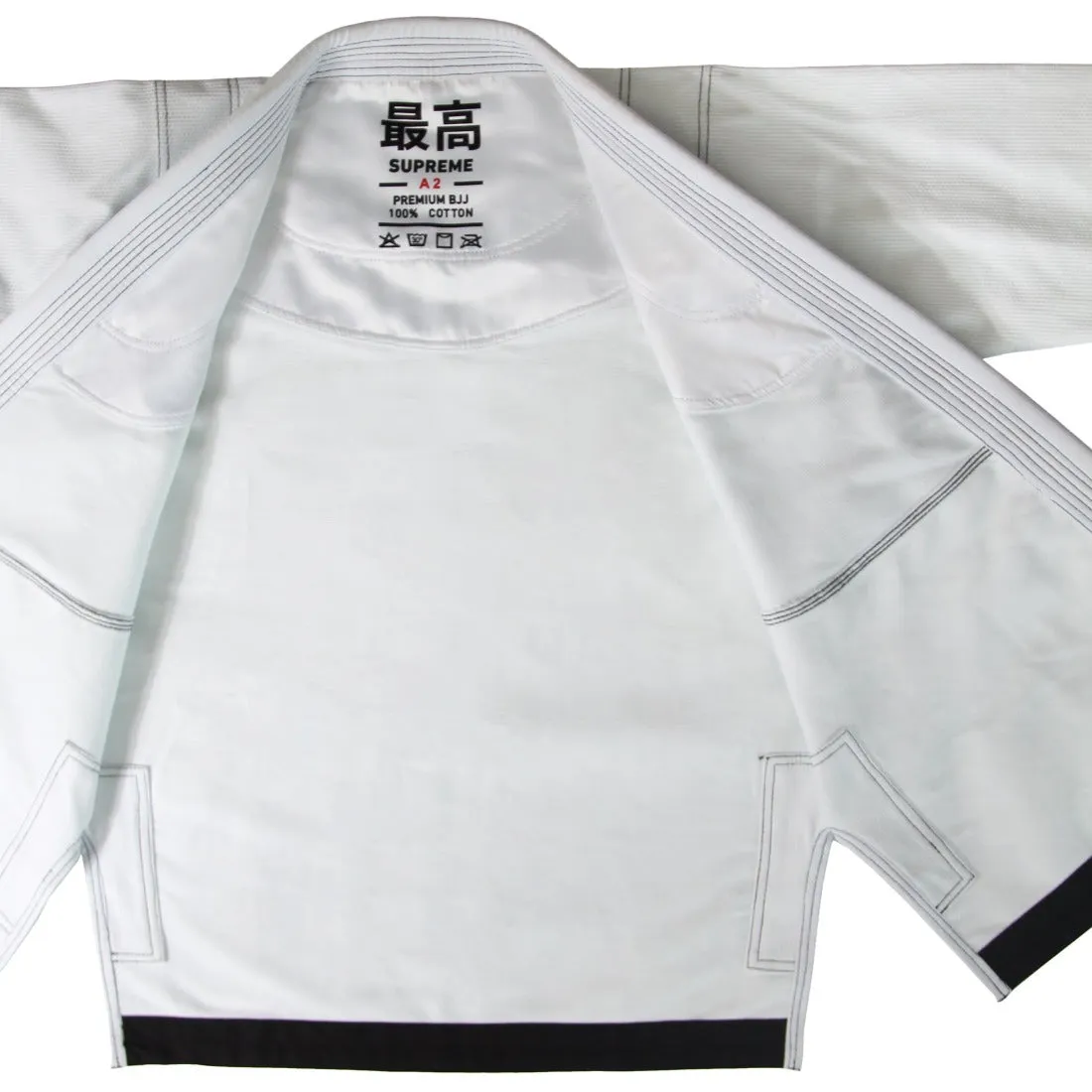 Supreme Brazilian Jiu Jitsu Uniform - White