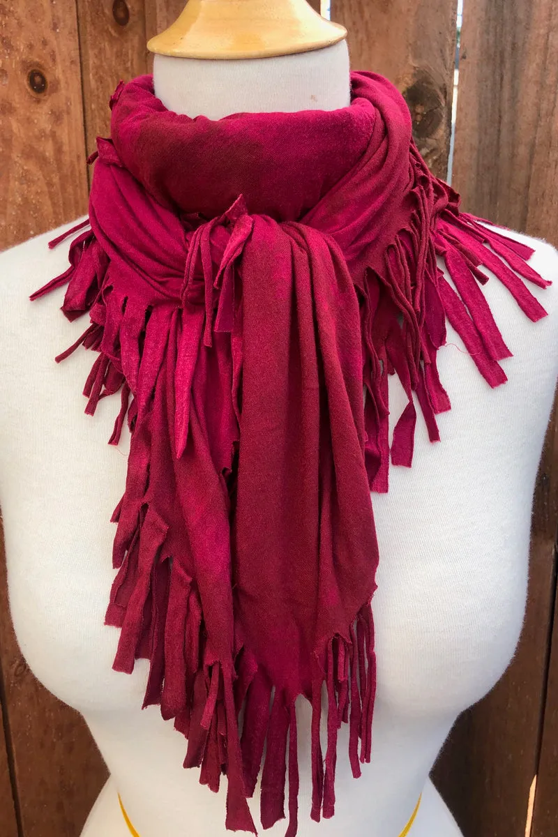 SWEET VIRTUES-Justice Jersey Hand Dyed Cloud Wash Bandana Scarf