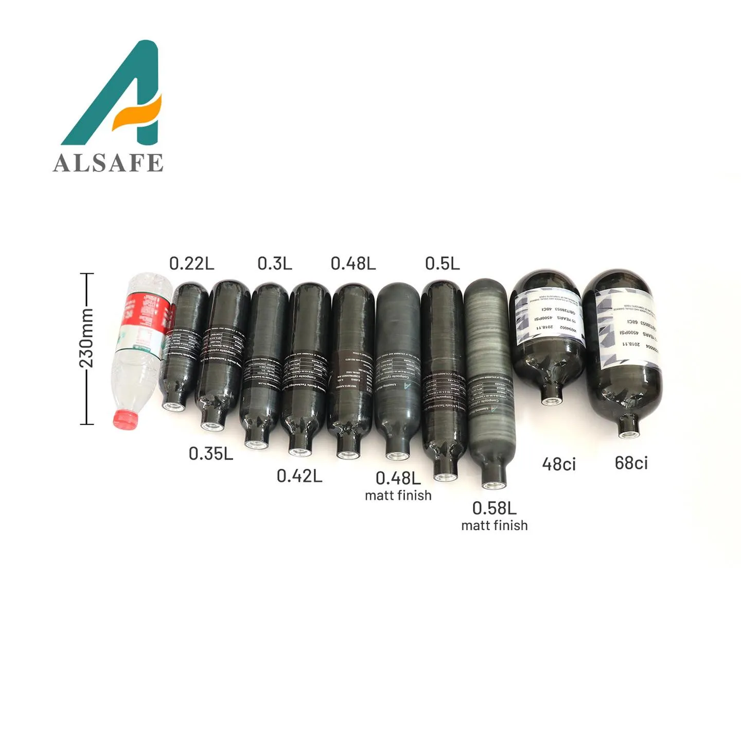 Ultra Light Premium carbon fiber composite cylinder tank