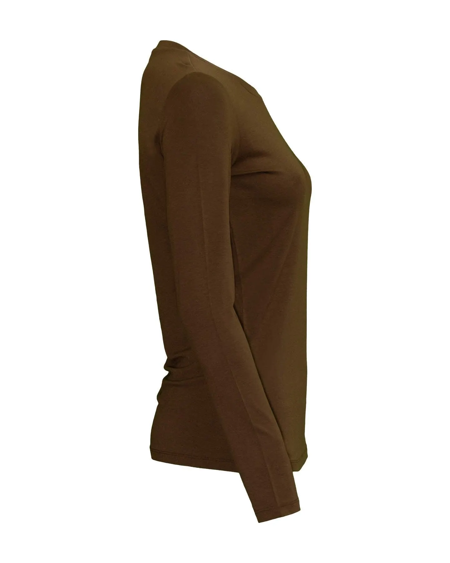 Viscose Jersey T-Shirt Hazelnut