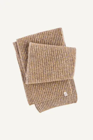 Vouga Yellow Recycled Wool Scarf