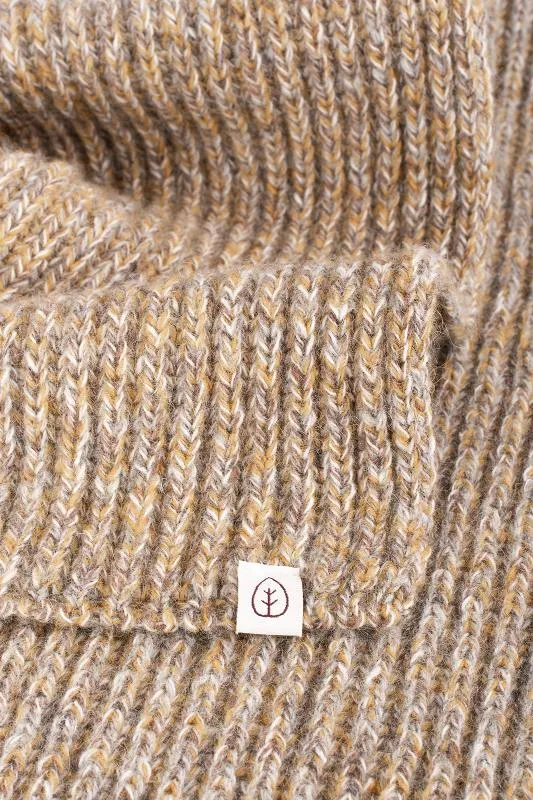 Vouga Yellow Recycled Wool Scarf