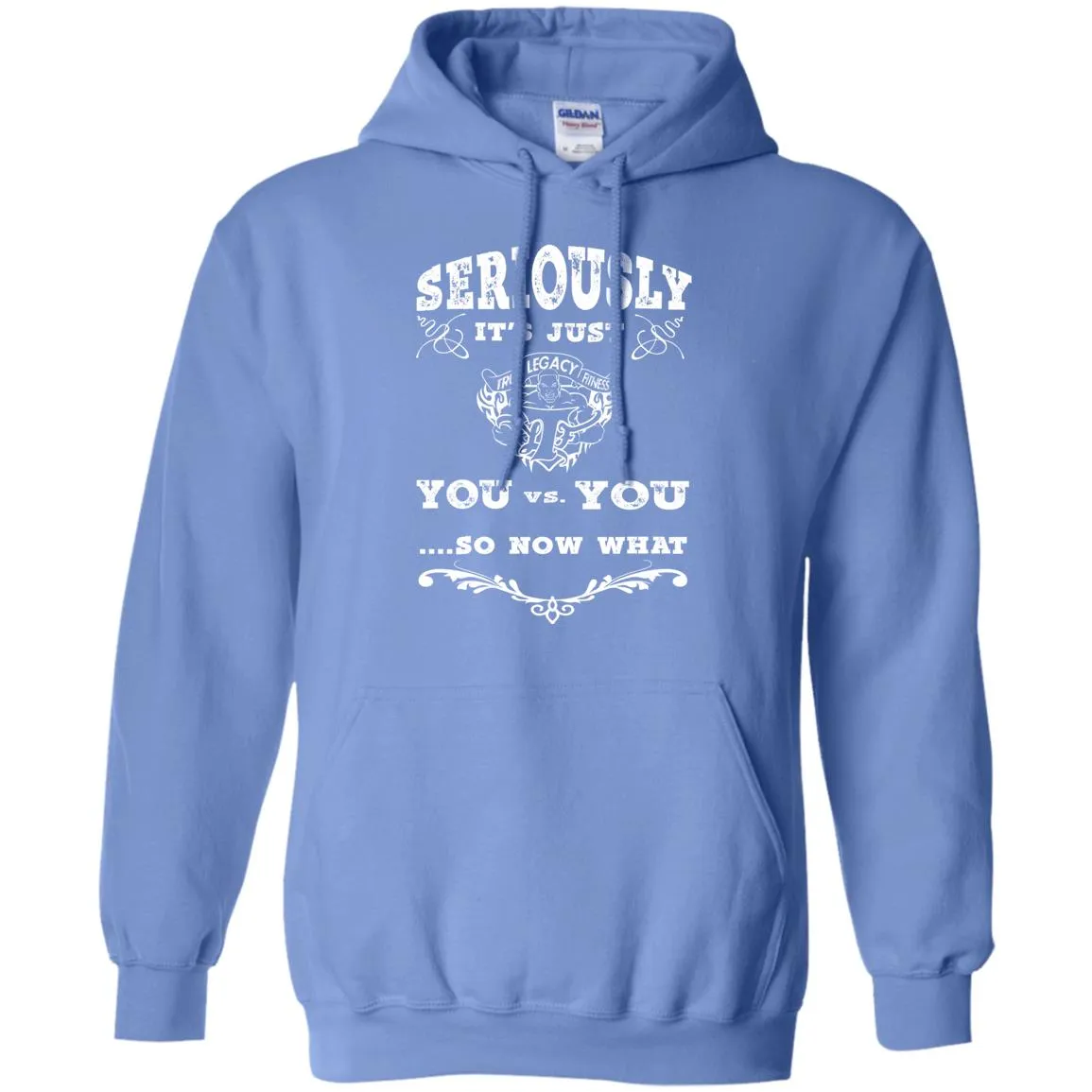 You vs You Gildan Pullover Hoodie 8 oz.