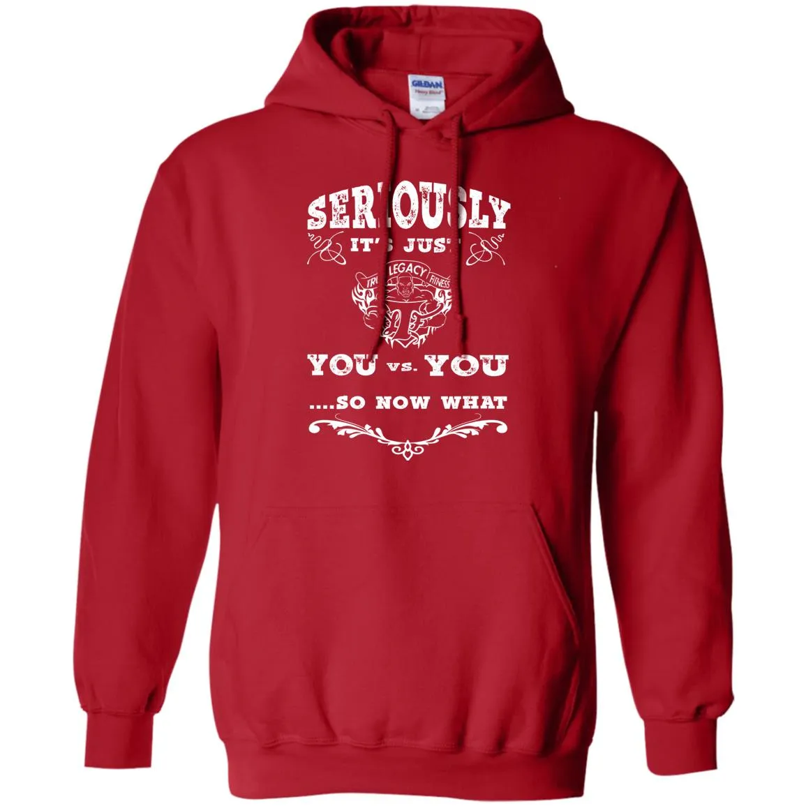 You vs You Gildan Pullover Hoodie 8 oz.