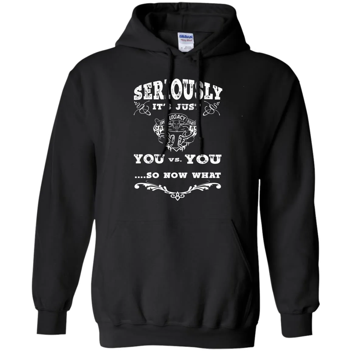 You vs You Gildan Pullover Hoodie 8 oz.