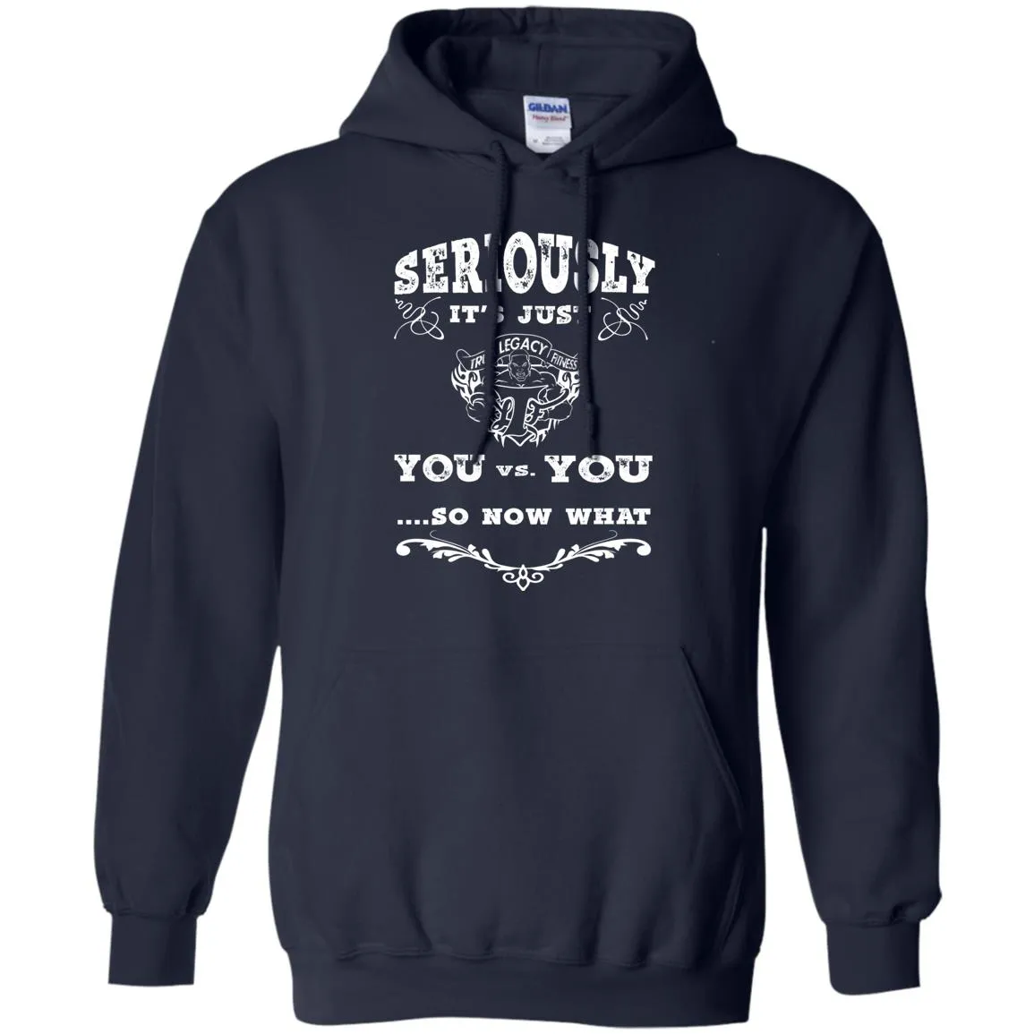 You vs You Gildan Pullover Hoodie 8 oz.